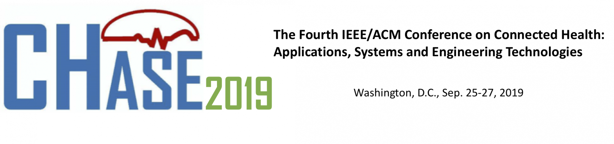 A paper was accepted to 2019 IEEE/ACM Conference on Connected Health (CHASE)