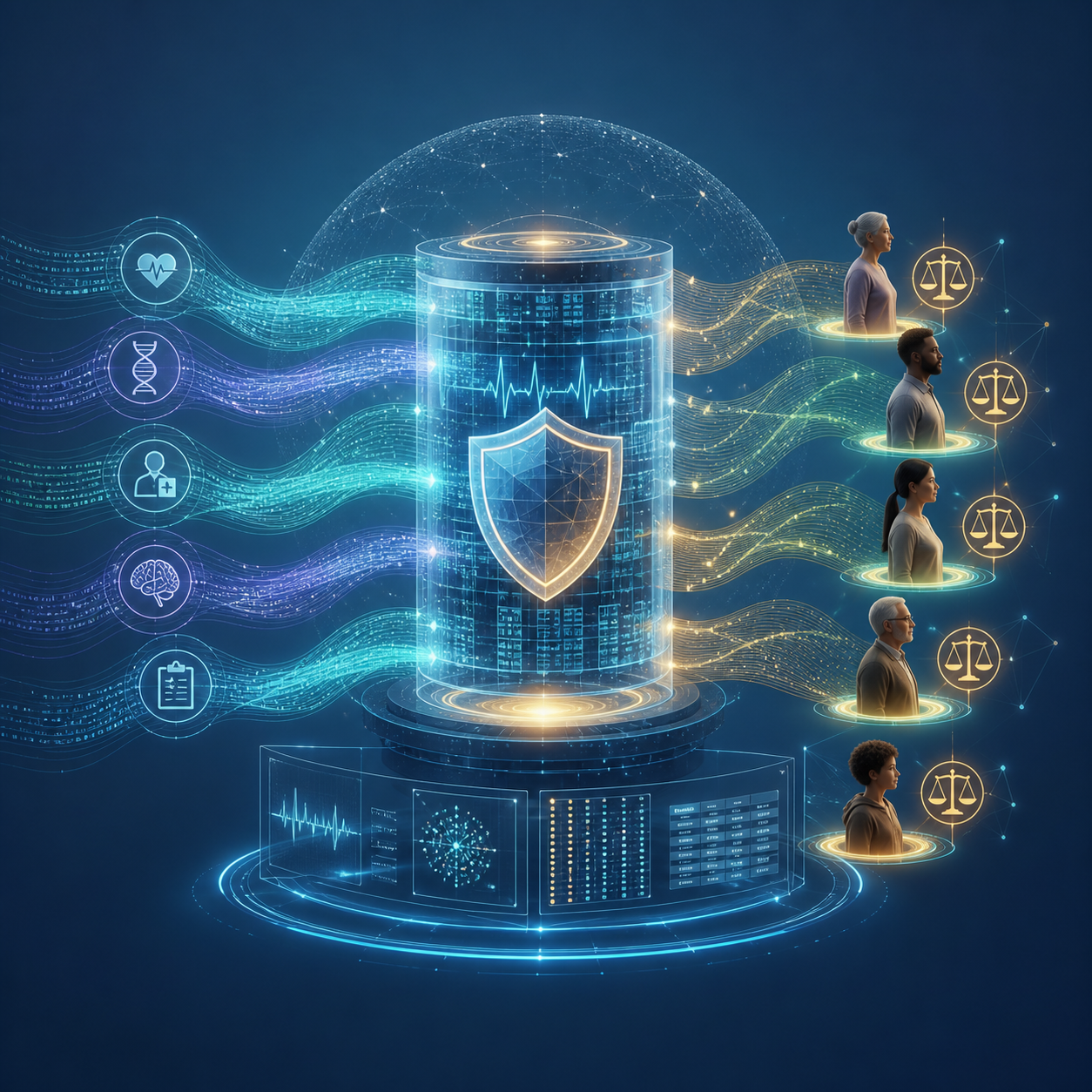 Privacy, Fairness and Trustworthy Health AI