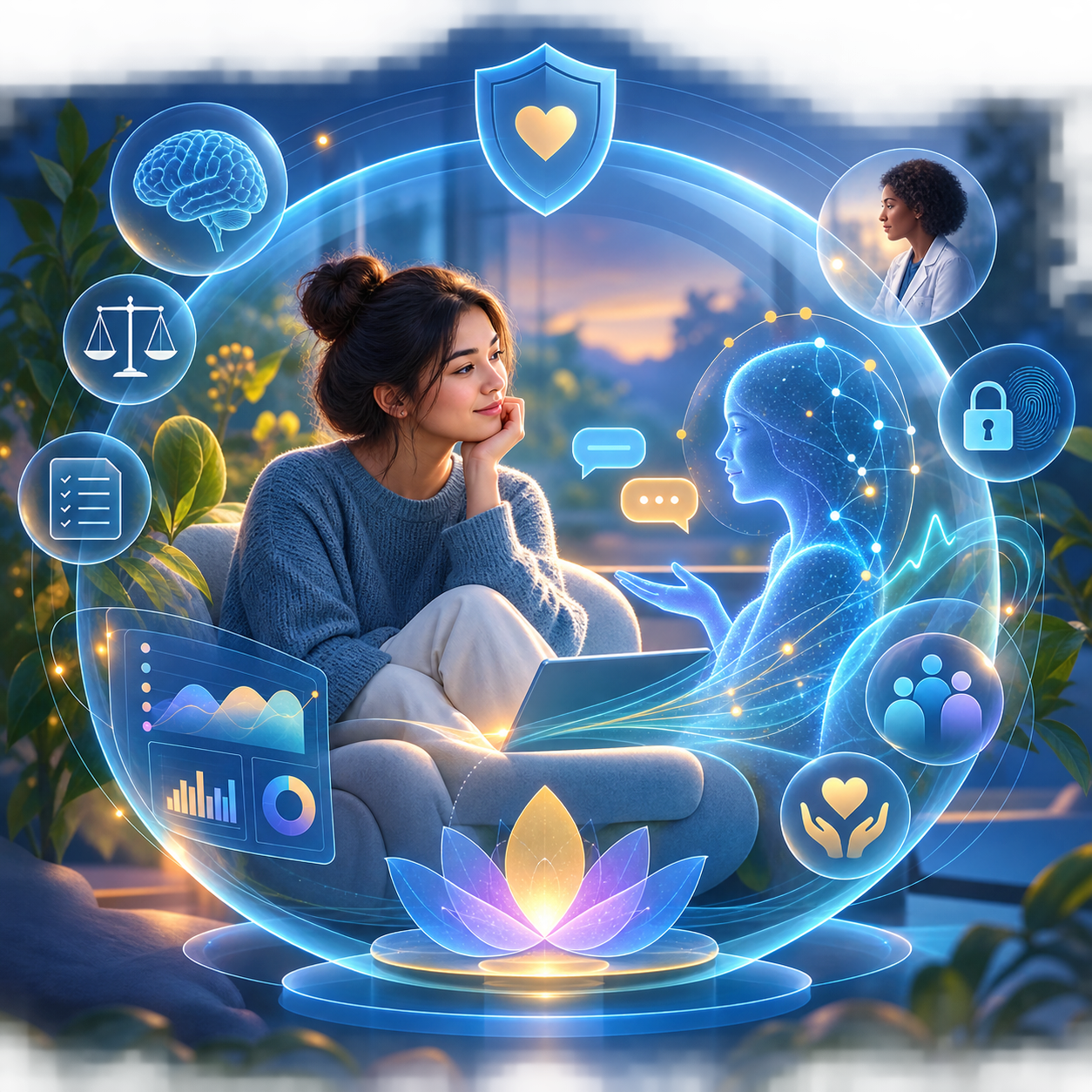 Safe and Responsible Mental Health AI